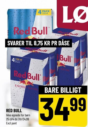 Løvbjerg RED BULL tilbud