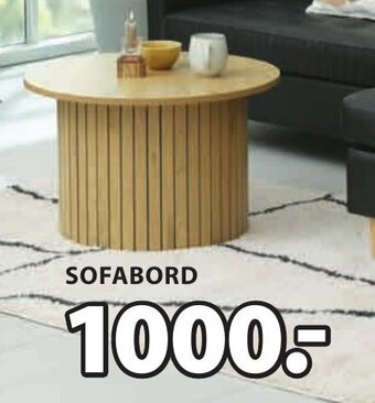 JYSK SOFABORD tilbud