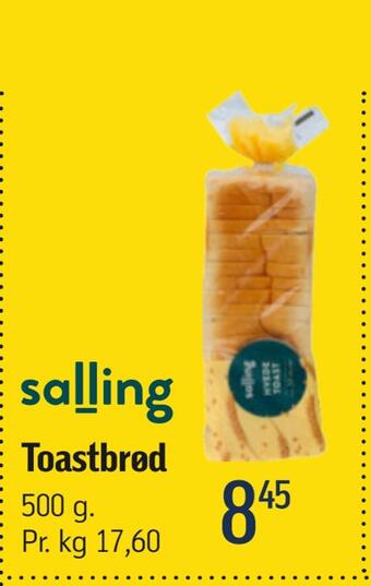 Føtex Toastbrød tilbud