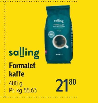Føtex Formalet kaffe tilbud