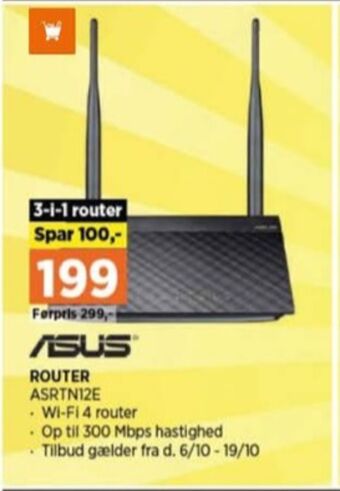 Power Asus router tilbud