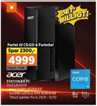 Power Acer pc tilbud