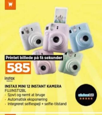 Power Instax kamera tilbud