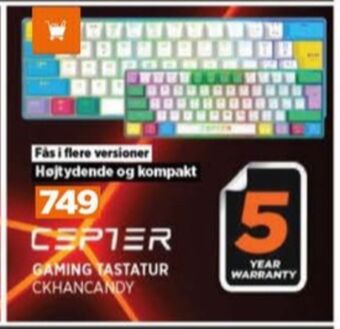 Power Cepter tastatur tilbud