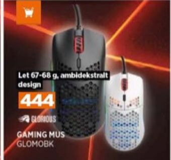 Power Glorious mus tilbud