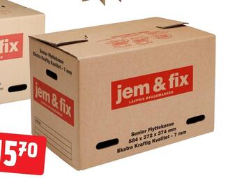 jem & fix Flyttekasser tilbud