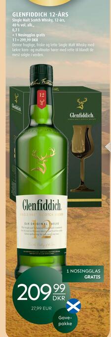 Scandinavian Park Glenfiddich 12-års tilbud