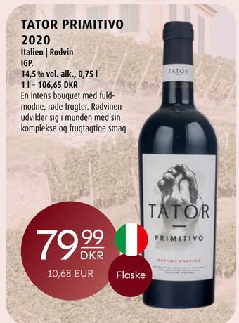 Tator primitivo 2020
