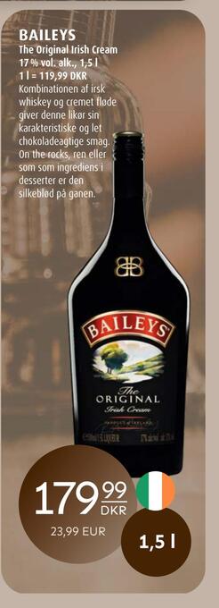 Scandinavian Park Baileys tilbud