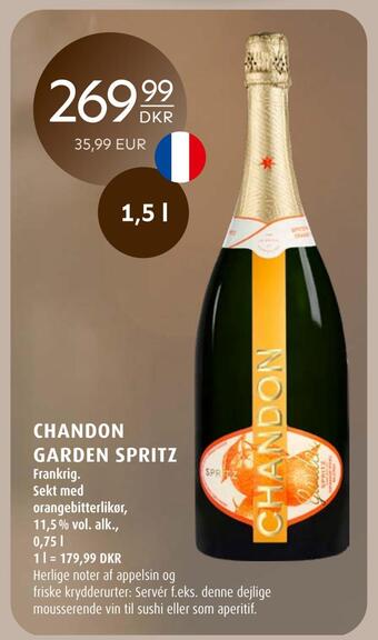 Scandinavian Park Chandon garden spritz tilbud