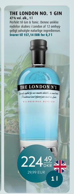 Scandinavian Park The london no. 1 gin tilbud