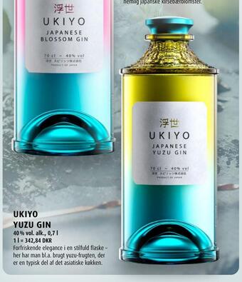 Ukiyo yuzu gin