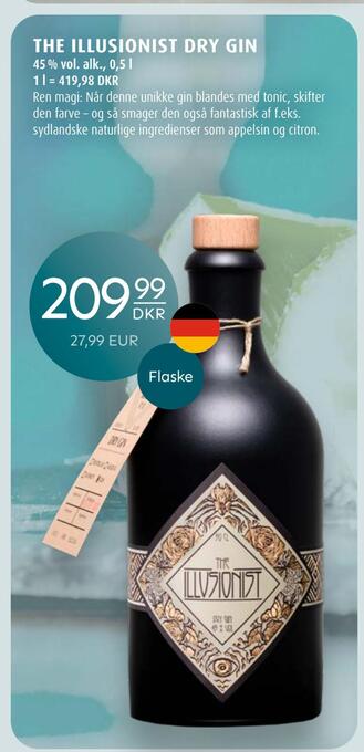 The illusionist dry gin