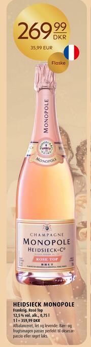 Scandinavian Park Heidsieck monopole tilbud