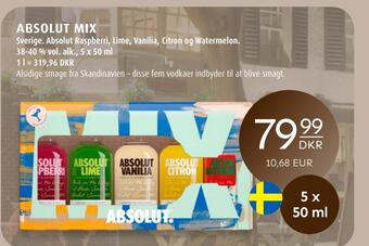 Scandinavian Park Absolut mix tilbud