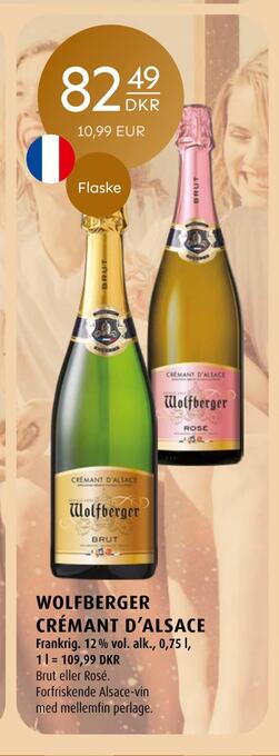 Scandinavian Park Wolfberger crémant d'alsace tilbud