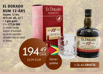 Scandinavian Park El dorado rum 12-års tilbud