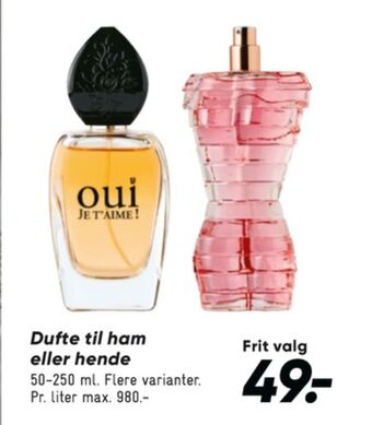Bilka Qui je t'aime eau de parfum tilbud