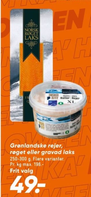 Bilka Ukendt laks i skiver tilbud