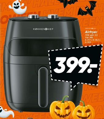Bilka Køkkenchef airfryer tilbud