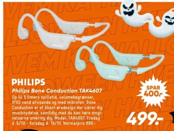 Bilka Philips headset tilbud