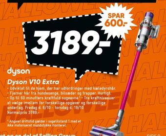 Bilka Dyson støvsuger tilbud