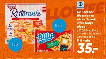 Bilka Ristorante pizza tilbud
