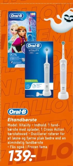 Bilka Braun oral-b eltandbørste tilbud