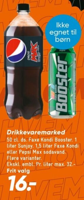 Bilka Pepsi max cola tilbud