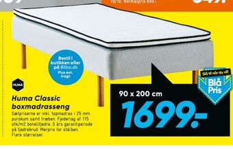 Bilka Huma boxmadras tilbud