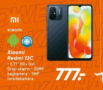 Bilka Redmi 12c mobiltelefon tilbud