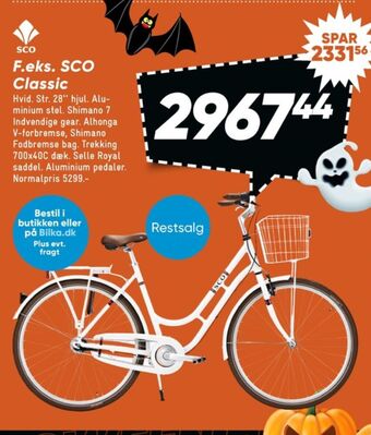 Bilka Sco cykel tilbud