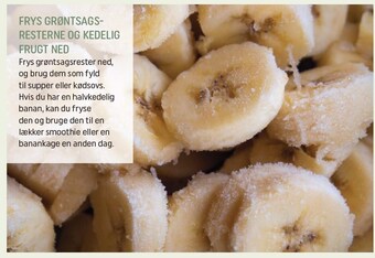 REMA 1000 Frys grøntsagsresterne og kedelig frugt ned tilbud