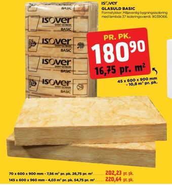 jem & fix Isover isolering tilbud