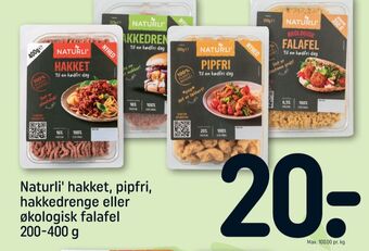 REMA 1000 Naturli' plantefars tilbud