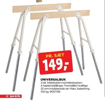 jem & fix Ukendt arbejdsbuk tilbud