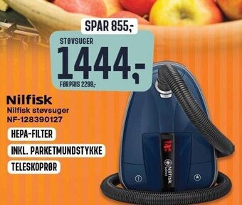 Skousen Nilfisk støvsuger tilbud