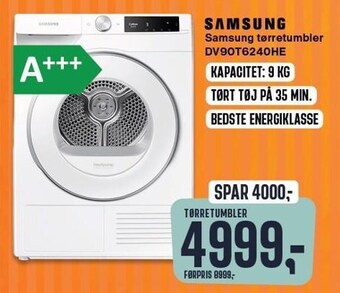 Skousen Samsung tørretumbler tilbud