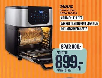 Nova airfryer