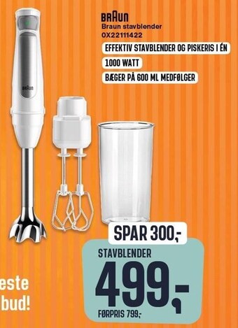 Braun stavblender