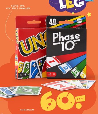 Netto Uno eller Phase 10 tilbud