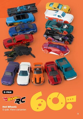 Netto Hot Wheels 5-pak. Flere varianter. tilbud