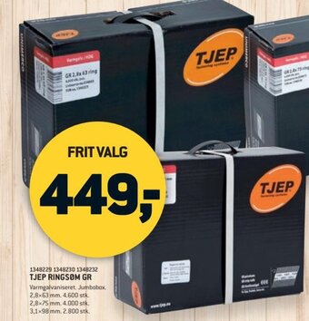 XL-BYG TJEP RINGSOM GR tilbud