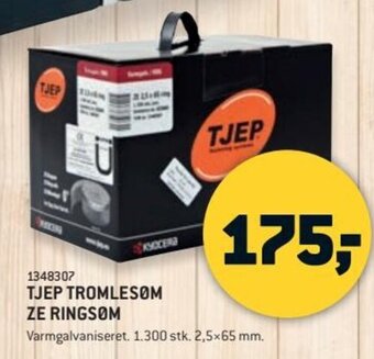 XL-BYG TJEP TROMLESOM ZE RINGSOM tilbud