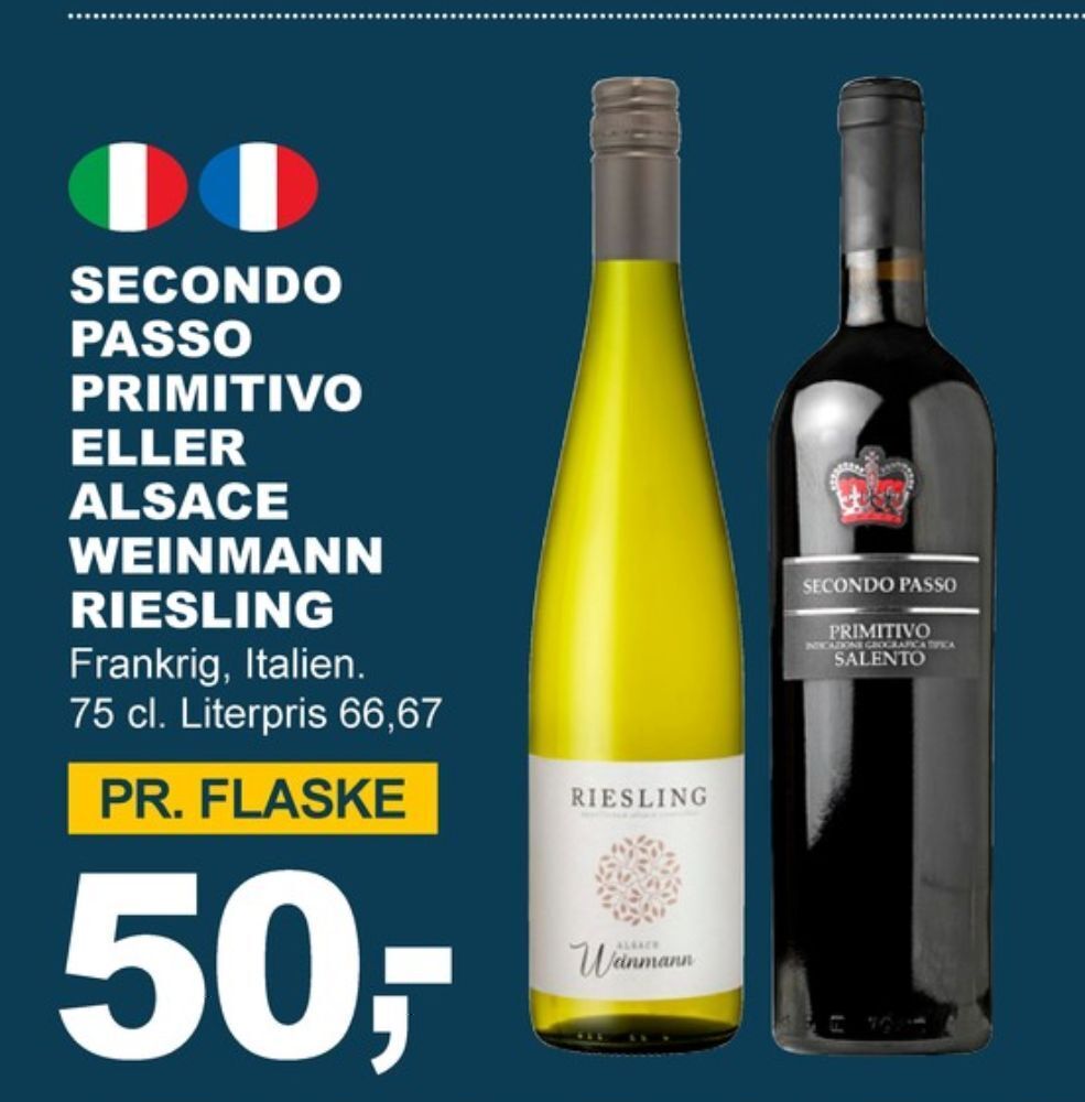 Ukendt fransk hvidvin tilbud hos LetKøb