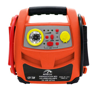 jem & fix Energistation med kompressor - autozone tilbud