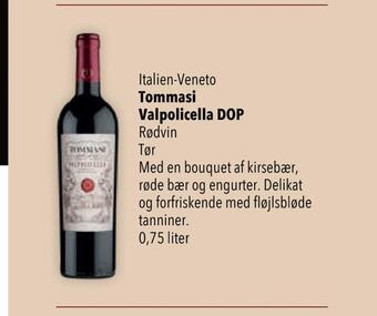 Citti Tommasi valpolicella dop tilbud