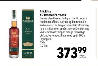 Citti A.h.riise xo reserve port cask tilbud