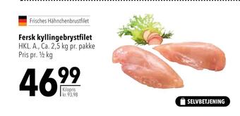 Fersk kyllingebrystfilet