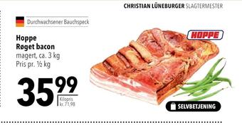 Hoppe røget bacon